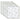 Set di 6 Tovaglioli in Cotone Bianco Motivo Rami D'Ulivo 40x40 cm - Olives