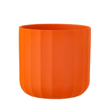 Vaso in Ceramica per Piante Colore Arancione Ø 18,5 cm Large  - Summer