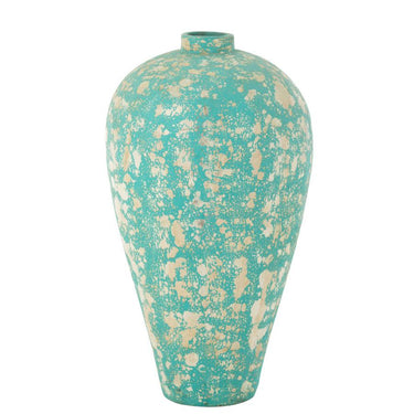 Vaso decorativo turchese grande stile luxury per soggiorno