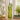 Vaso decorativo in vetro verde trasparente con forma scultorea contemporanea