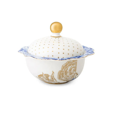 Zuccheriera in Porcellana Decorata 235 ml Royal White – Pip Studio